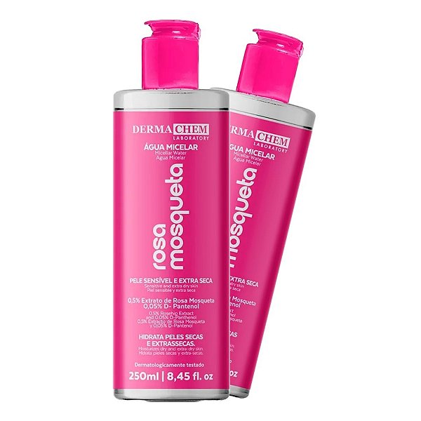 Dermachem - Agua Micelar Rosa Mosqueta Íons 06100 (Validade:05/2028)