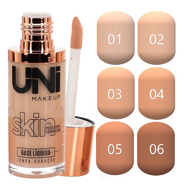 Uni Makeup - Base Liquida Skin Perfection BE211DS - 6 und