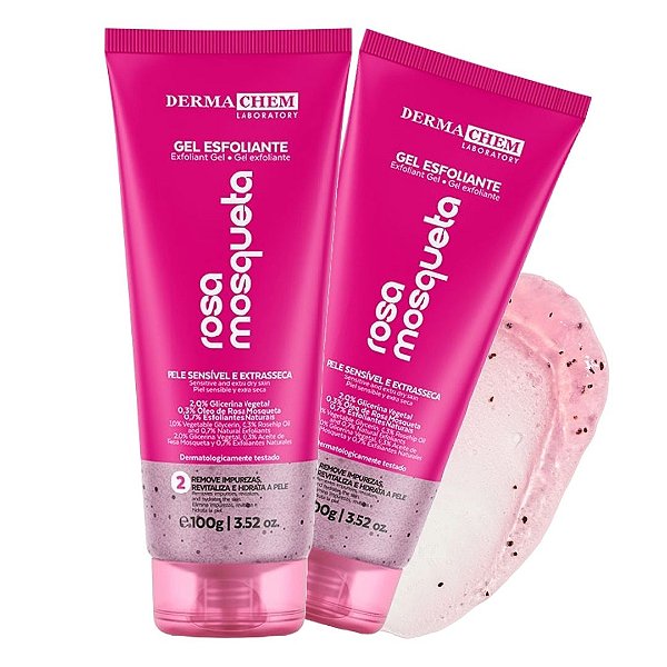 Dermachem - Gel Esfoliante Facial Rosa Mosqueta 06223