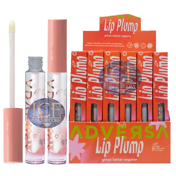 Adversa - Gloss Labial Vegano Volumão Lip Plump AD310 - 24 und