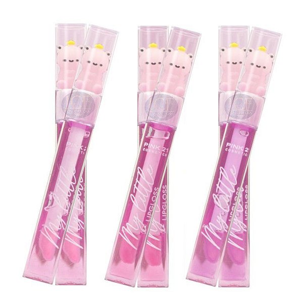 Pink 21 - Lip Gloss Mágico PH My Little CS3640 - 06 Unid
