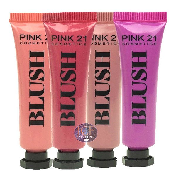 Pink 21 - Blush Cremoso com Efeito Matte CS3646 - 04 Unid