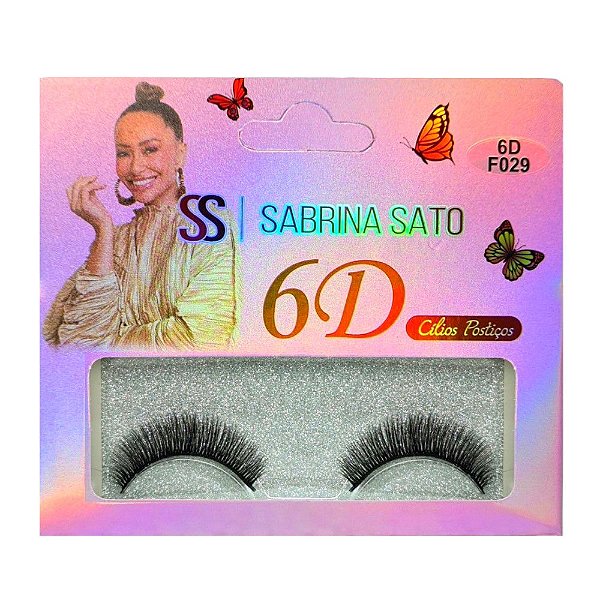 Sabrina Sato - Par de Cilios Postiços 6D SS2562