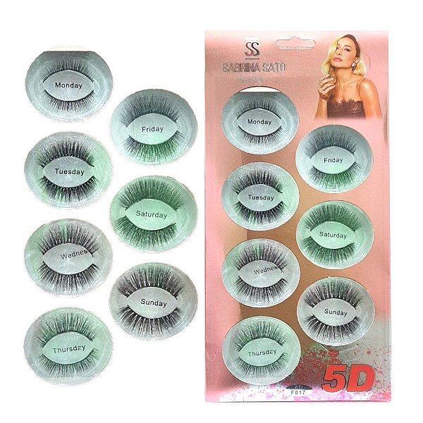 Sabrina Sato - Cilios Postiços 5D SS2146 ( 07 Pares )