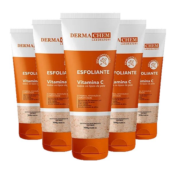 Dermachem Gel Esfoliante Facial Vitamina C 06197 - 6 Unid
