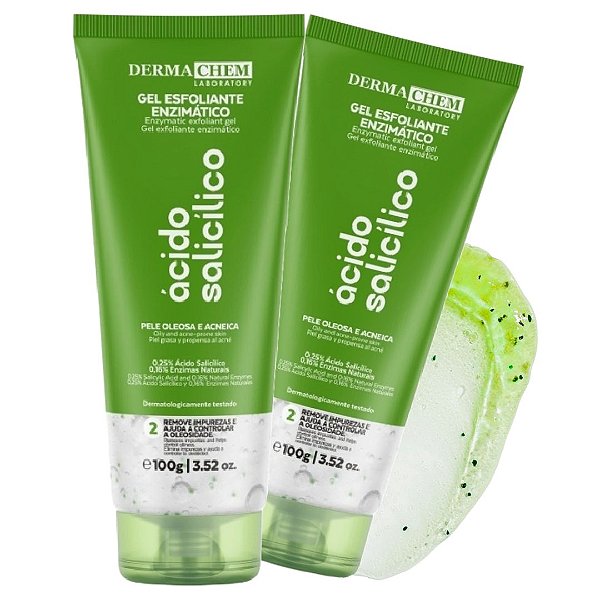 Dermachem - Gel Esfoliante Acido Salicilico Pele Oleosa e Acneica 06179