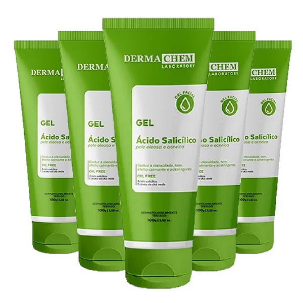 Dermachem Gel Antioleosidade Ácido Salicílico 05704 - 6 Unid
