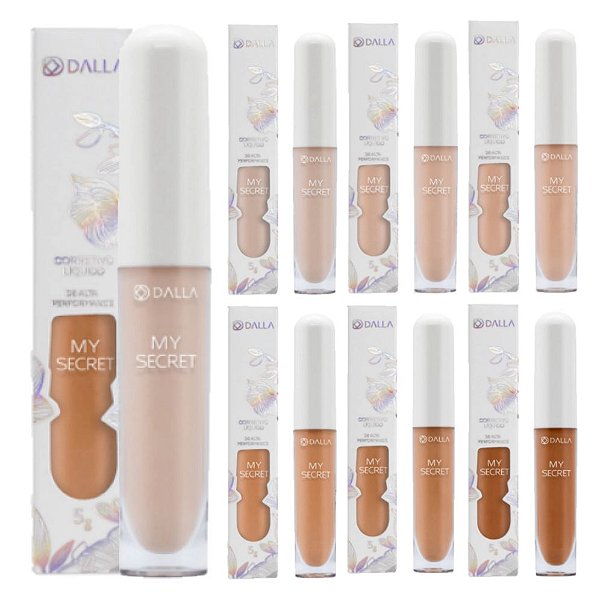 Dalla - Corretivo My Secret DL0874 - Kit C/6 und
