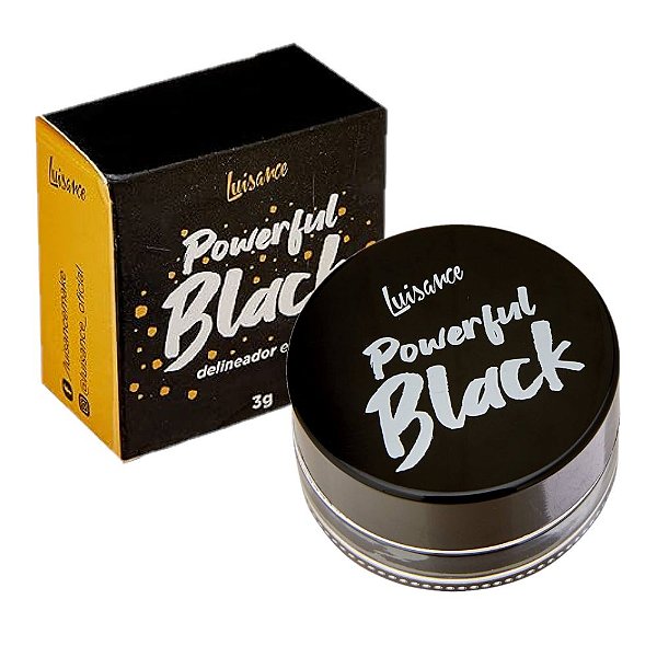 Luisance - Delineador Em Gel Powerful Black L9033