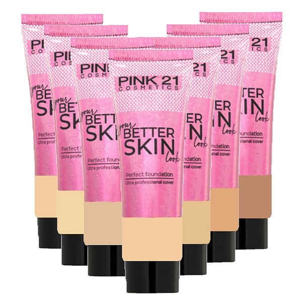 Pink 21 - Base Your Better Skin Look CS3492 - Kit C/06 Und