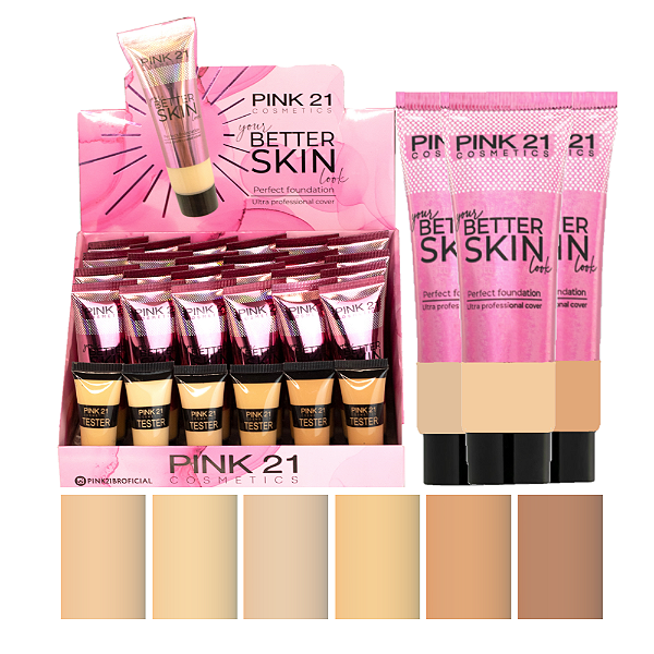 Pink 21 - Base Your Better Skin Look CS3492 - Kit C/24 Und