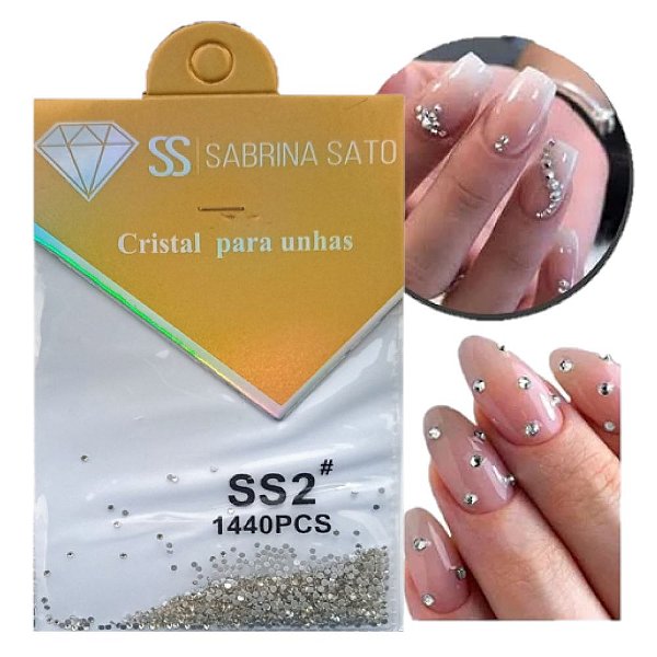 Sabrina Sato - 1440 Cristal Pra Unha SS2835 - 12 Und