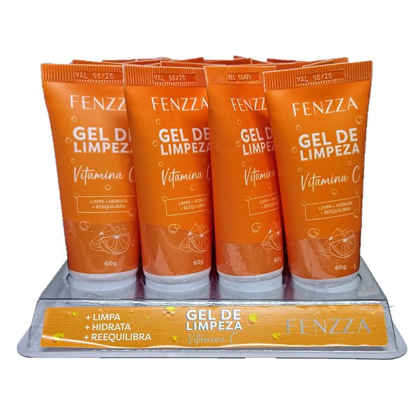 Fenzza - Gel de Limpeza Vitamina C FZ26016 - Box C/16 UND