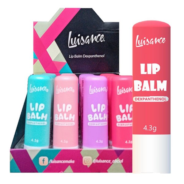 Luisance - Lip Balm Dexpanthenol L3107 - Kit C/24 Und