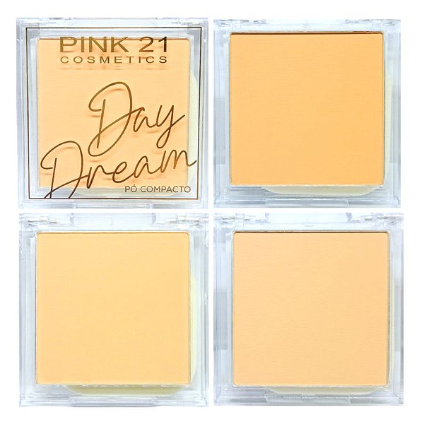 Pink21- Po Compacto DayDream Tom Claro CS4265 - Kit C/3 Und