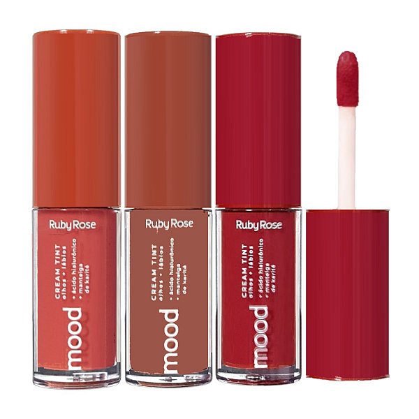 Ruby Rose - Novo CreamTint Mood 2 em 1 HB575 G2 - Kit C/3 Un ( Val 09/26 )