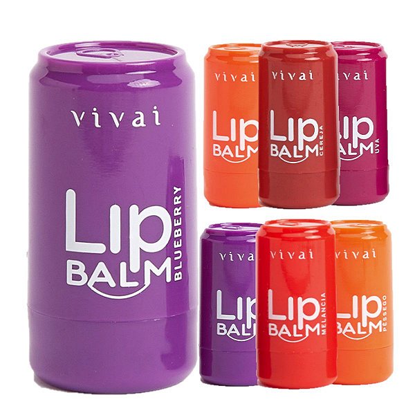 Vivai - Lip Balm Lata Frutas 3135 - 12 UND