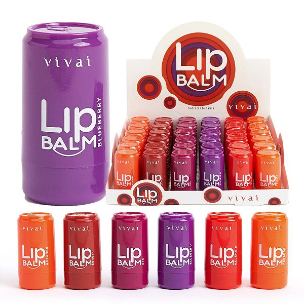 Vivai - Lip Balm Lata Frutas 3135 - 36 UND