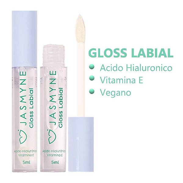 Jasmyne - Lip Gloss Labial Incolor JS00053 - 06 UND