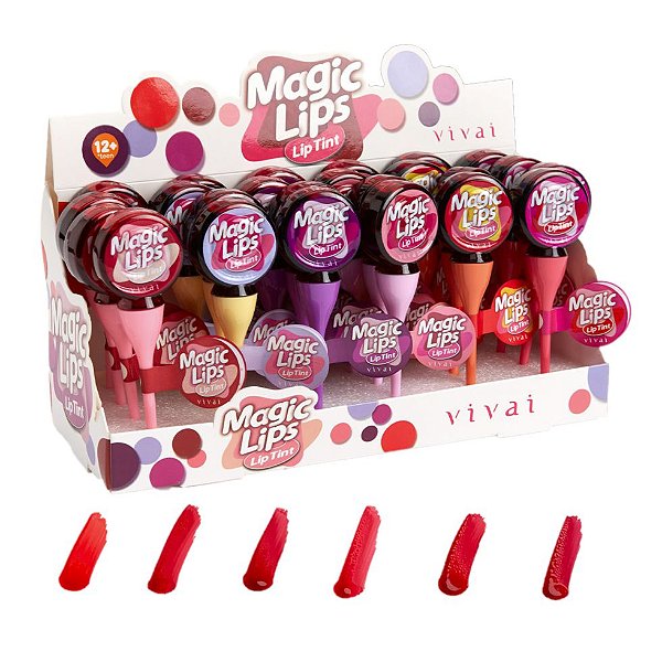 Vivai - Lip Tint Magic Lips 3131 - Kit C/24 Und