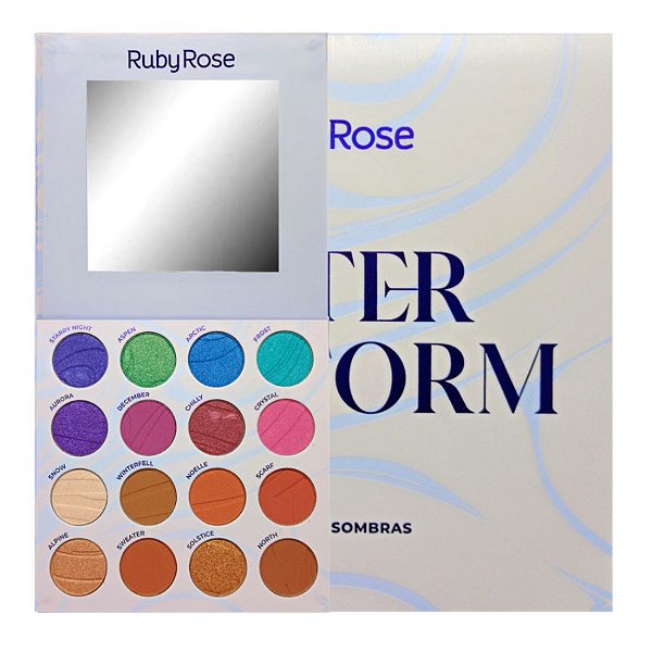 Ruby Rose - Paleta de Sombras Winter Storm HBF540