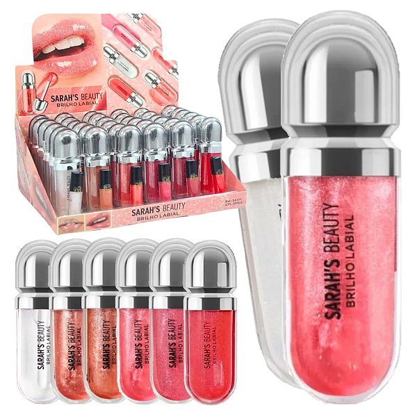 Sarahs Beauty - Brilho Labial S6131 - Box C/36 UND