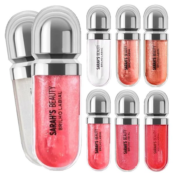Sarahs Beauty - Brilho Labial S6131 - Kit C/06 UND