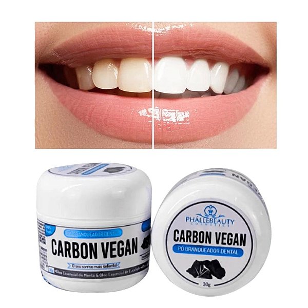 Phallebeauty - Po Branqueador Dental Carbon Vegan - UNIT