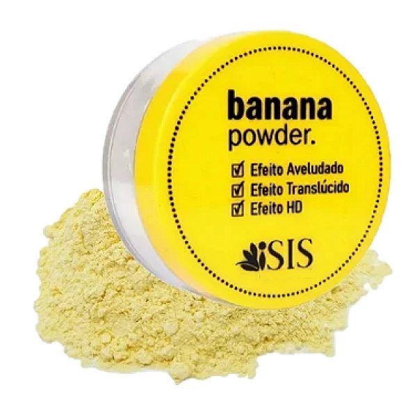 Isis - Pó Banana Vegano HD IS021 - UNIT