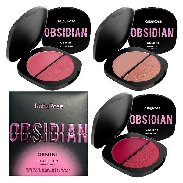 Ruby Rose - Blush Duo Gemini OBSIDIAN HB1000G2