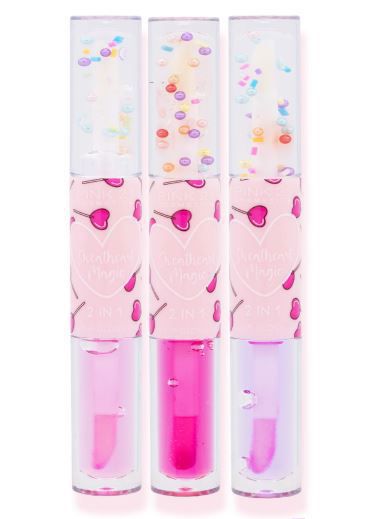 Pink 21 - Lip Gloss 2 em 1 Sweathart Magic CS4199 - 06 Und