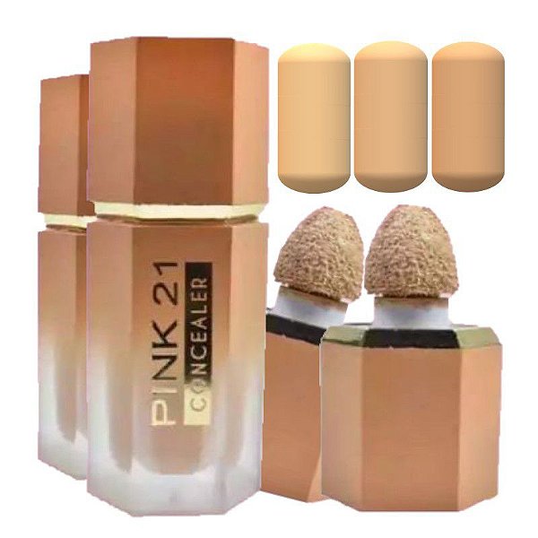 Pink 21 - Corretivo Liquido Camufla Manchas CS3941 - 24 Und