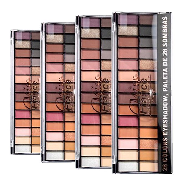 Miss France - Paleta de 28 Sombras MF7571 - 6 Und