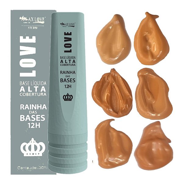 Max Love - Rainha das Bases 12h 606 a 611 - Kit c/ 6 Und