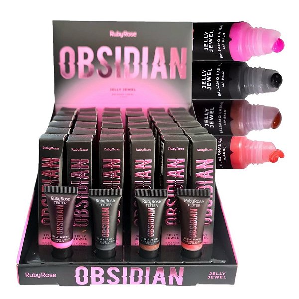 Ruby Rose - Lip Balm Balsamo Labial Obsidian HB7400 - 36 Und