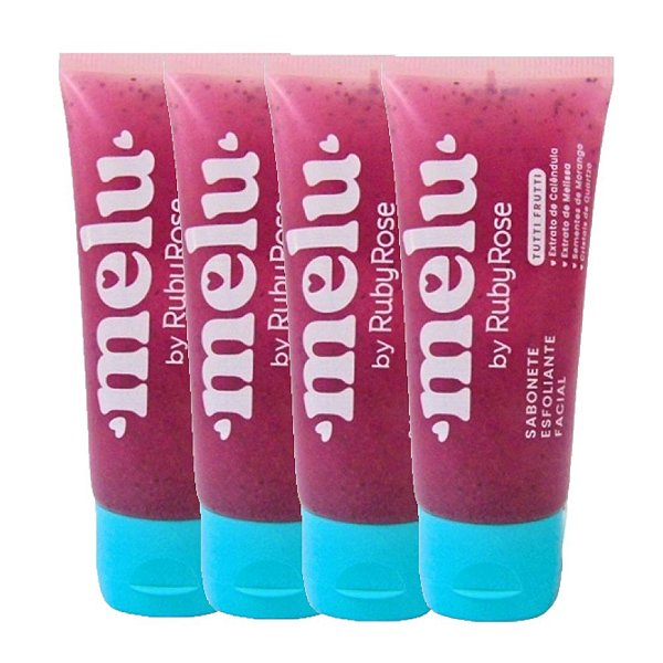Ruby Rose - Esfoliante Facial Melu Tutti Frutti - 6 Und