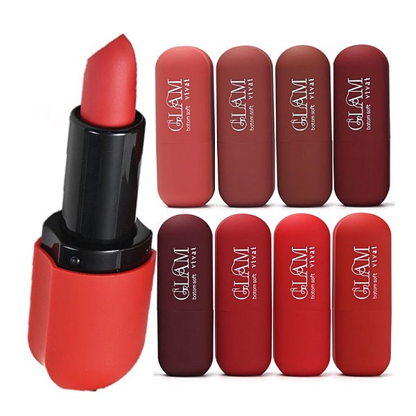 Vivai - Batom Matte Glam Soft 3223 - 8 Und