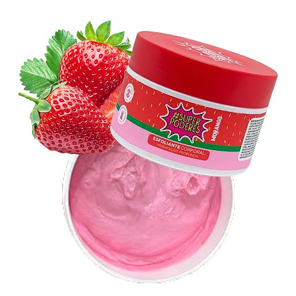 Super Poderes - Esfoliante Corporal Morango - UNIT