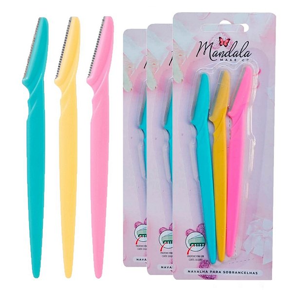 Mandala - Trio de Navalhas Sobrancelhas JJ3221