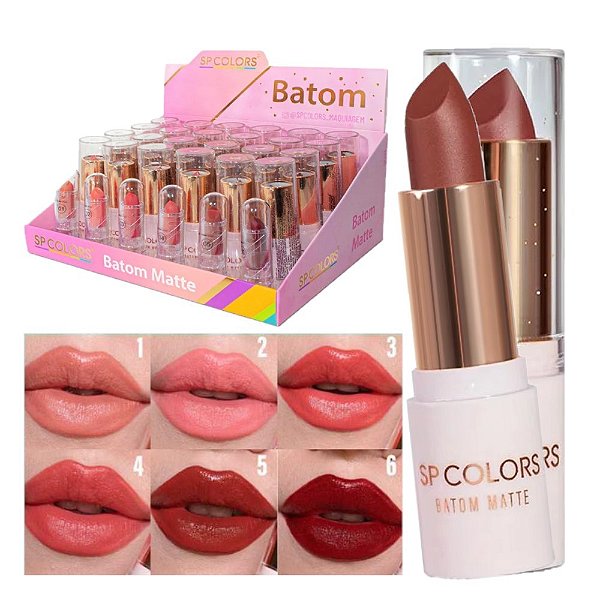 SP Colors - Batom Matte 6 tons SP323 - 24 Und