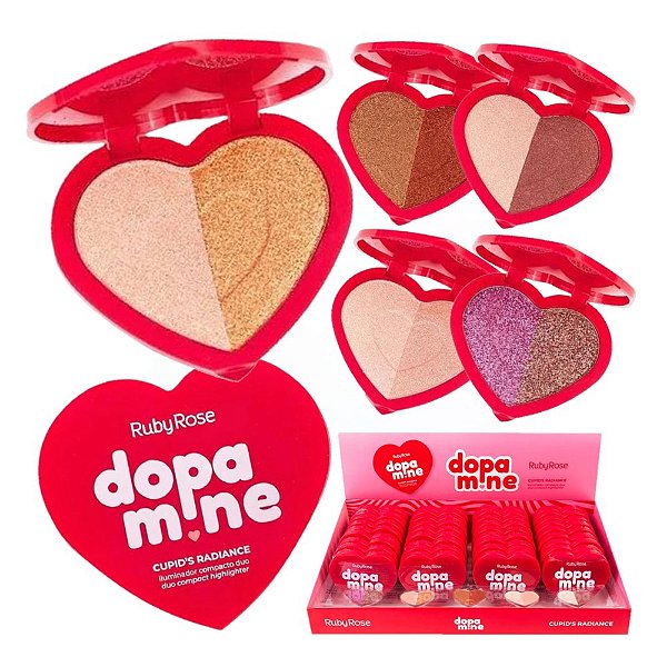 Ruby Rose - Iluminador Dopamine Duo HBF1602 - Box 36 Und