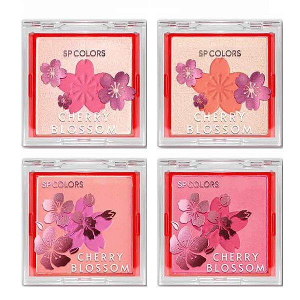 SP Colors - Blush e Iluminador Cherry Blossom SP332 - 4 Und