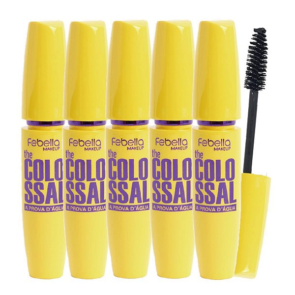 Febella - Mascara de Cilios Prova D'agua MA30415 - 6 Und