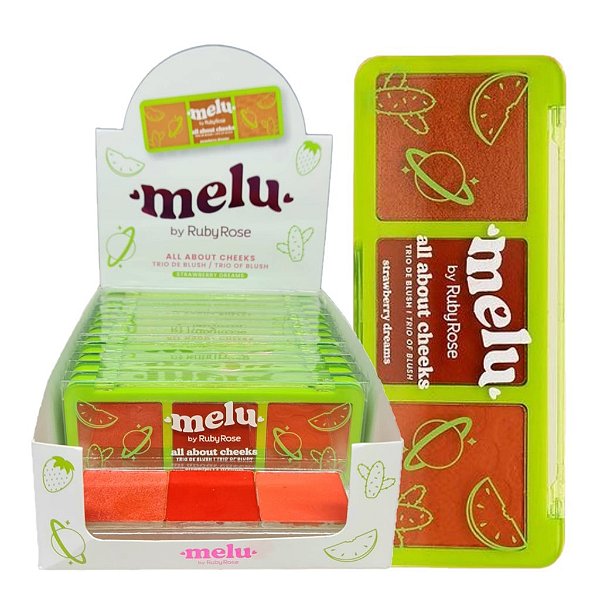 Ruby Rose - Trio Blush Melu Strawberry Dreams - 12 Und