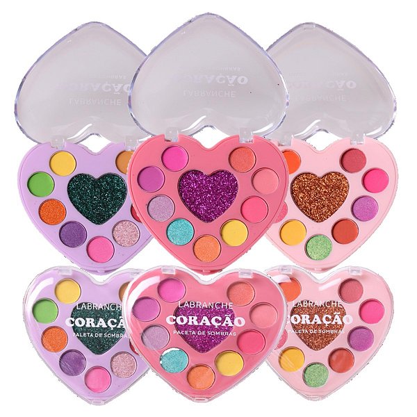 Labranche - Paleta de Sombras Coracao L2147 - 3 Und