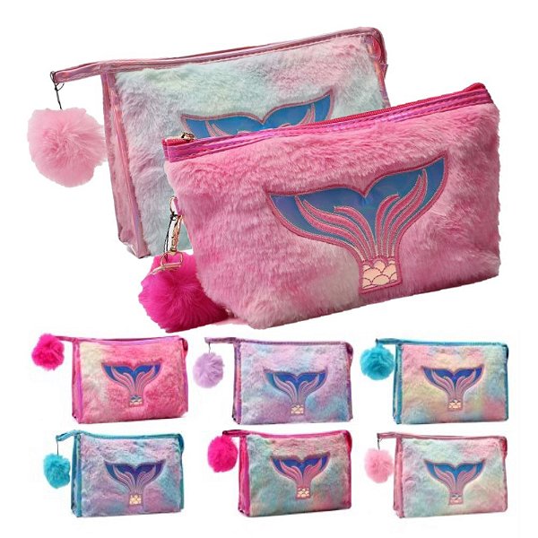 Cisne - Necessaire Sereia Tie Dye NECC04FE - 6 Und