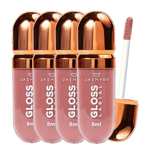 Jasmyne - Gloss Labial Cor 3 JS011303 - 6 Und