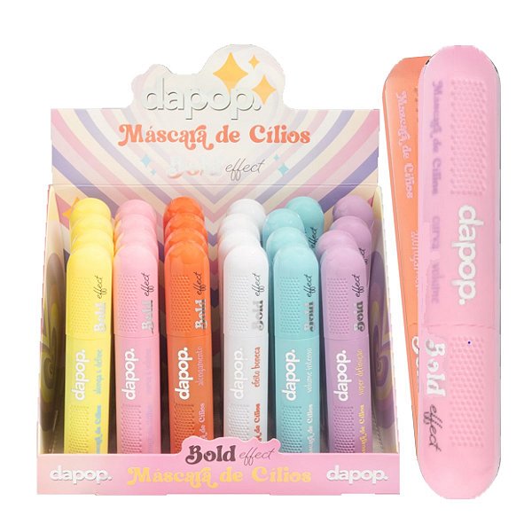 Dapop - Mascara de Cilios Bold Effect MK1342 - 24 Und