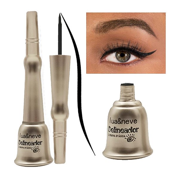 Lua e Neve - Delineador A Prova Dagua Dourado LN02337