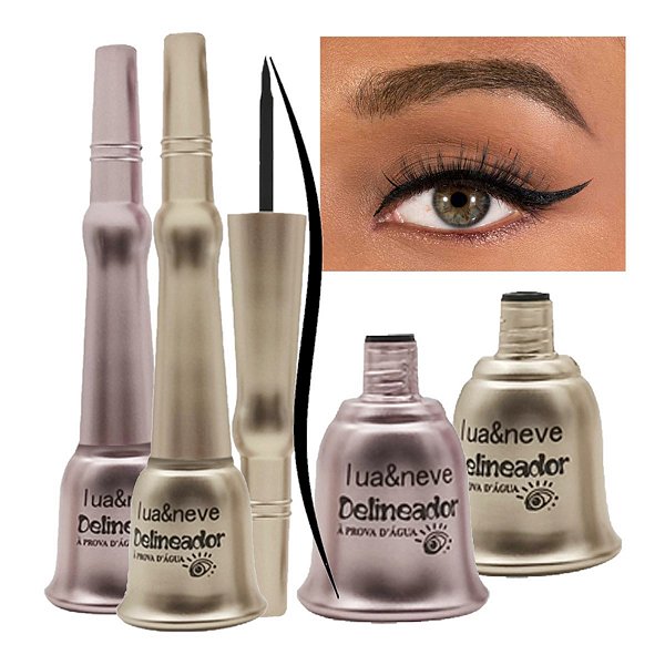 Lua e Neve - Delineador A Prova Dagua LN02337 - 6 Und